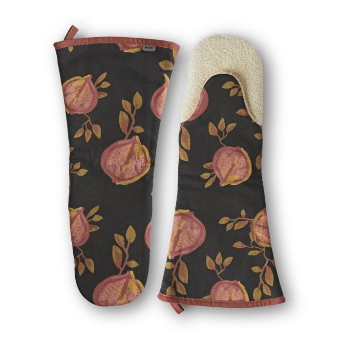 AGA Pomegranate Black Long Gauntlet